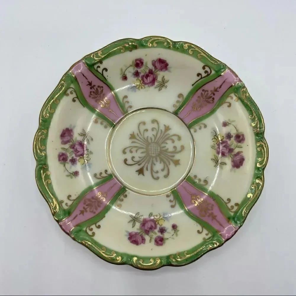 Set of Vintage Occupied Japan China Saucers